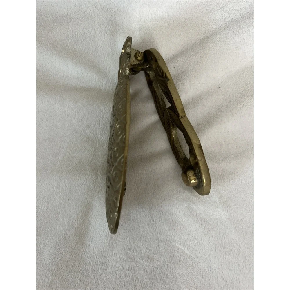 Vintage Brass Pineapple Heavy Door Knocker 5.5